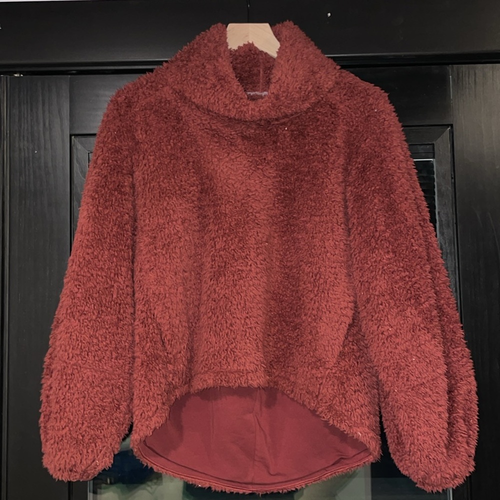 Lululemon Warm Restore Sherpa Pullover Savannah - Picture 2 of 6